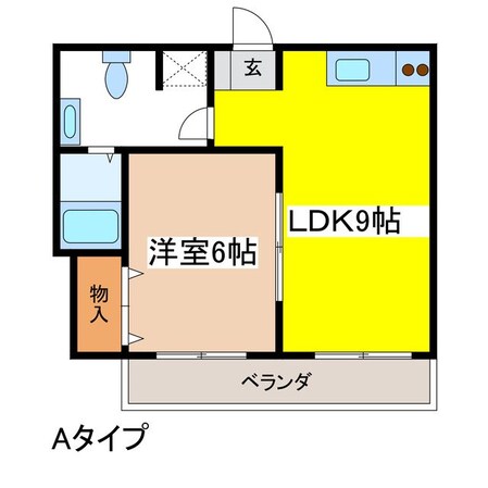 松本駅 徒歩38分 2階の物件間取画像